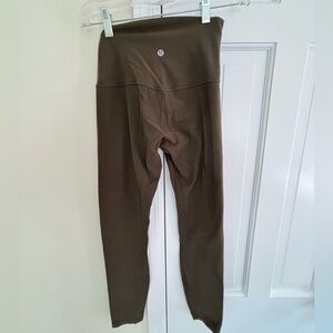 Lululemon Women's dark olive green Leggings